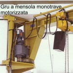 Gru a bandiera motorizzate ed altre soluzioni 